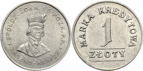 COLLECTION coins Cooperative Military ex. Wojciech Jakubowski
Leszno, Rawicz - 1 zloty Cooperativea Żołnierska 55 Poznański Regiment infantry 
Połys...