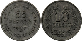COLLECTION coins Cooperative Military ex. Wojciech Jakubowski
Leszno, Rawicz - 10 groszy Cooperativea Żołnierska 55 Poznański Regiment infantry 
Bar...