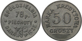 COLLECTION coins Cooperative Military ex. Wojciech Jakubowski
Baranowicze - 50 groszy Casino PodOfficers Cooperative 78 Regiment infantry 
Kontra po...