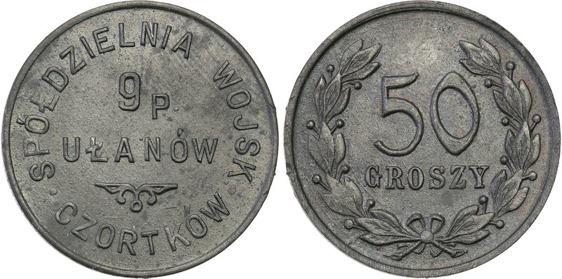 COLLECTION coins Cooperative Military ex. Wojciech Jakubowski
Czortków - 50 gro...