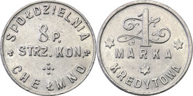 COLLECTION coins Cooperative Military ex. Wojciech Jakubowski
Chełmno - 1 zloty Cooperative 8 Regiment Strzelców Konnych 
Pojedyncze, drobne ryski w...