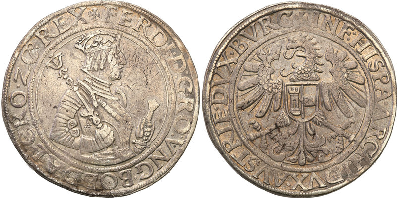 Austria
Austria. Ferdynand I (1522-1564). Talar (Thaler) no date, Hall 
Ładnie...