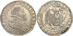 Austria
Austria. Rudolf II (1576-1612) Talar (Thaler) 1605, Kutná Hora 
Rzadszy talar.Nieznaczne przetarcie. Delikatny połysk w tle. Patyna. Davenpo...
