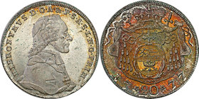Austria
Austria, Salzburg. Hieronim Józef Franciszek. (1772-1803). 20 krajcar 1777 M, Salzburg - PIĘKNE 
Moneta wyjęta ze slabu NGC z notą MS65.Pięk...
