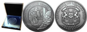 Burkina Faso
Burkina Faso. 10.000 francs - 600 lat Rady Konstancji - 1 kg (kilo) Ag .999 
Wielka 1-kilogramowa moneta wykonana z czystego srebra. W ...