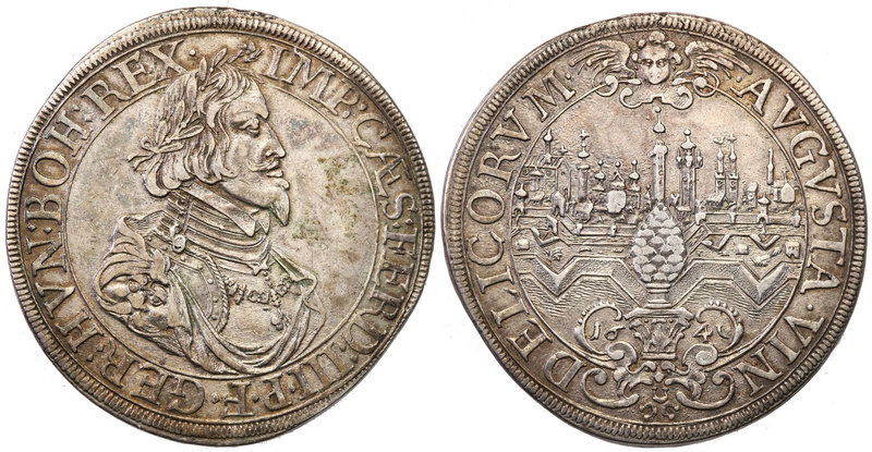 Germany / Prussia
Germany, Augsburg. Ferdynand III (1637-1657). Talar (Thaler) ...