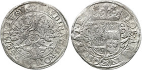 Germany / Prussia
Germany, Emden. Ferdinand II (1624-1637). Gulden b.d. (28 stub) 
Patyna.Davenport 507
Waga/Weight: 19,99 g Ag Metal: Średnica/dia...