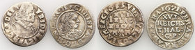 Germany / Prussia
Germany, Schleswig Holstein Gottrop. 1/16 Talar (Thaler) 1653 MM + 1671 CP 
Zestaw 2 monet. Patyna. 
Waga/Weight: Ag Metal: Średn...