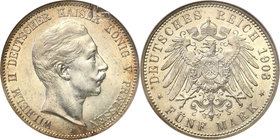 Germany / Prussia
Germany, Prusy. 5 mark 1903 A, Berlin GCN MS60 
Pięknie zachowana moneta w slabie GCN z notą MS60.AKS 129; Jaeger 104
Waga/Weight...
