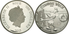 Niue
Wyspy Niue. Steamboat Willie - 1 kg (kilo) Ag .999 
Wielka 1-kilogramowa moneta wykonana z czystego srebra. W zestawie oryginalne etui z certyf...