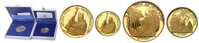 Vatican
Vatican. Pope John Paul II. 20 + 50 Euro 2003 group w coins 
Idealnie zachowane monety wybitestemplem lustrzanym.W zestawie oryginalne pudeł...