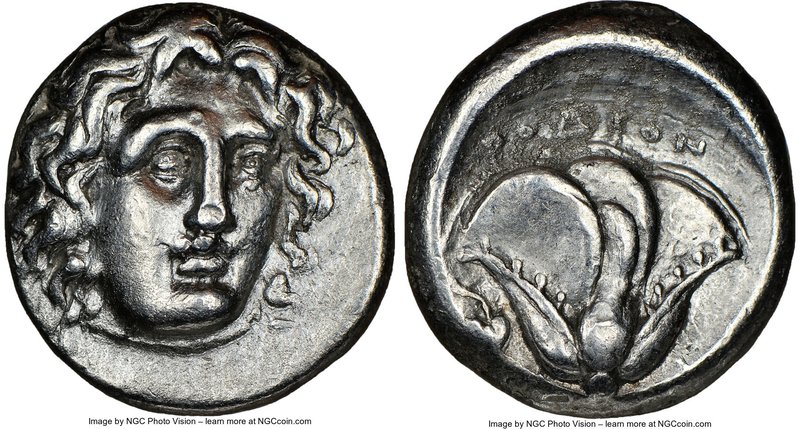 CARIAN ISLANDS. Rhodes. Ca. 340-305 BC. AR didrachm (19mm, 12h). NGC Choice VF. ...