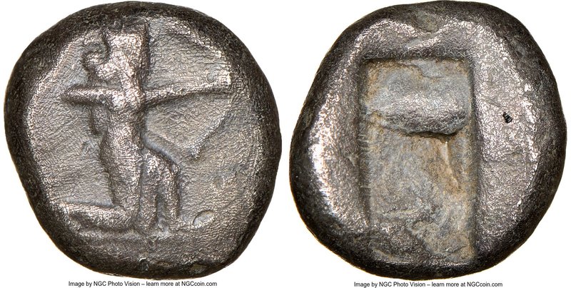 ACHAEMENID PERSIA. Darius I-Xerxes I (ca. 505-480 BC). AR siglos (15mm). NGC VF....