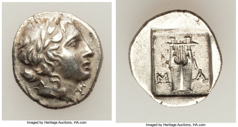 LYCIAN LEAGUE. Masicytes. Ca. 48-20 BC. AR hemidrachm (13mm, 2.02 gm, 12h). XF. ...