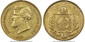 Pedro II gold 20000 Reis 1859 AU55 NGC, Rio de Janeiro mint, KM468. AGW 0.5286 oz.

HID09801242017