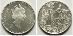 Elizabeth II 5-Piece Lot of Uncertified Commemorative Dollars, 1) Dollar 2002 - Proof, KM443a 2) Dollar 2002 - Proof, KM503 3) Dollar 1998 - Proof, KM...