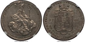 Paderborn. Friedrich Wilhelm 2/3 Taler 1786 AU58 NGC, KM269. Nice example of type, which has few adjustment marks clearly visible details with a light...