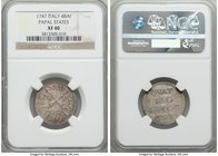 Papal States. Benedict XIV 4 Baiocchi 1747 XF40 NGC, Rome mint, KM1161. Two year type. A well preserved example of this billon coin with all legends c...