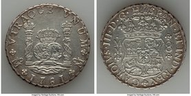 Charles III 8 Reales 1761 Mo-MM XF (Cleaned), Mexico City mint, KM105. 38.0mm. 26.95gm. Cleaned in the past with some tone along the rims and a handfu...