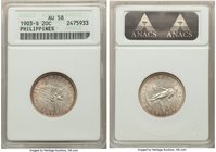 USA Administration 20 Centavos 1903-S AU58 ANACS, KM166. Light russet toning. Scarce date. 

HID09801242017