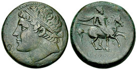 Hieron II AE Hemilitron, ex CNG 

Sicily, Syracuse. Hieron II (275-215 BC). AE Hemilitron (26 mm, 16.62 g), c. 230-218/5 BC.
Obv. Diademed head to ...