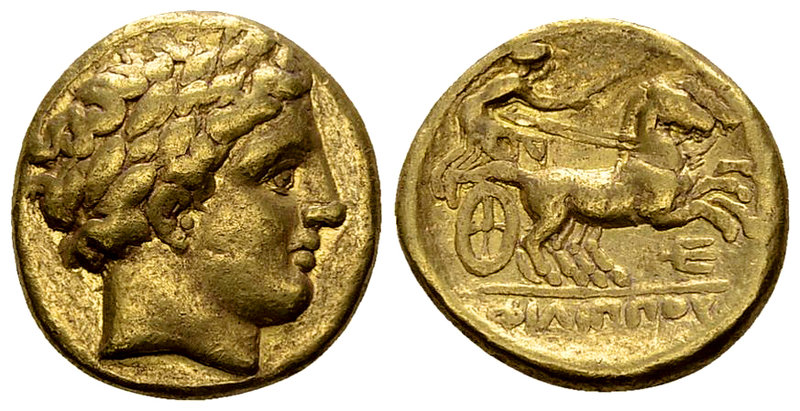 Philip II AV Stater, Amphipolis 

Kings of Macedon. Philip II (359-336 BC). AV...