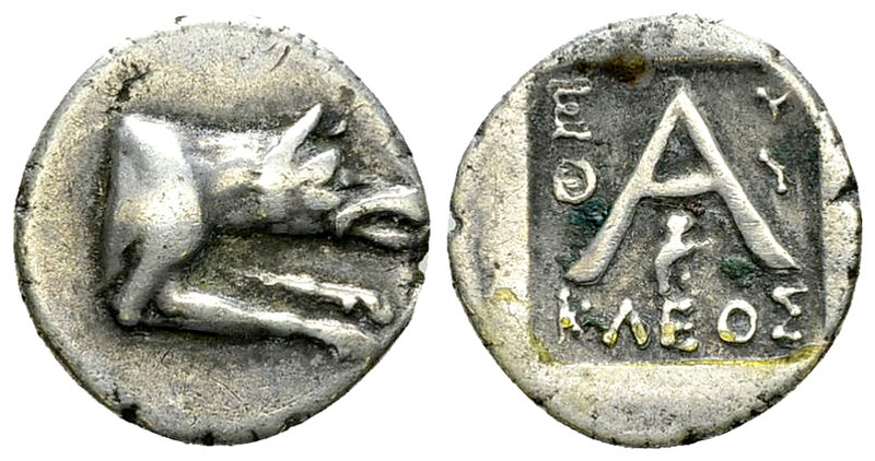 Argos AR Triobol, c. 90-50 BC 

Argolis, Argos. AR Triobol (15 mm, 2.22 g), c....
