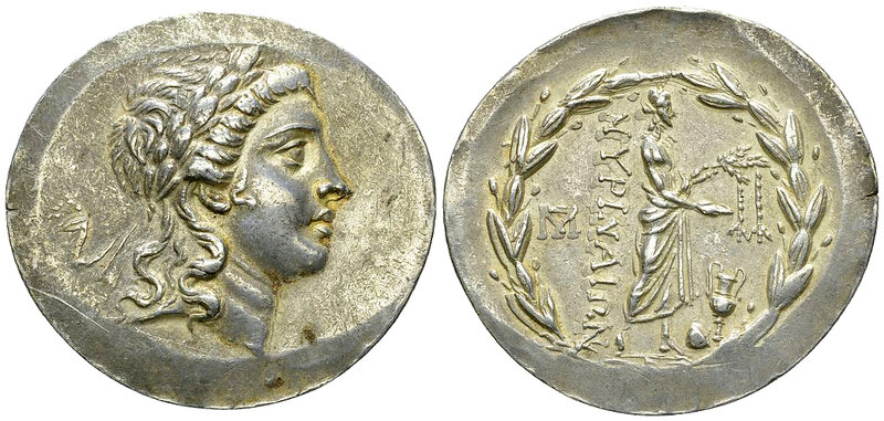 Myrina AR Tetradrachm, c. 155-145 BC 

Myrina, Aeolis. AR Tetradrachm (35-38 m...
