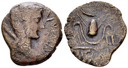 Juba II, with Kleopatra Selene AE Unit 

Kings of Mauretania. Juba II, with Kleopatra Selene. AE Unit (25-27 mm, 8.72 g), Caesarea, c. AD 8-15.
Obv...