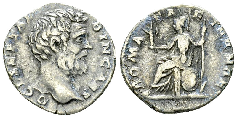Clodius Albinus AR Denarius, Roma reverse 

Clodius Albinus (Caesar, 193-195)....