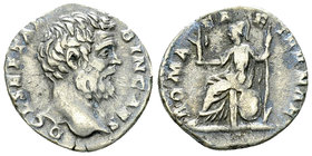 Clodius Albinus AR Denarius, Roma reverse 

Clodius Albinus (Caesar, 193-195). AR Denarius (18 mm, 3.09 g), Rome, 193-195.
Obv. D CL SEPT ALBIN CAE...
