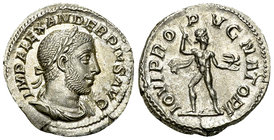 Severus Alexander AR Denarius, Jupiter reverse 

Severus Alexander (222-235 AD). AR Denarius (19-20 mm, 3.54 g), Rome, 232 AD.
Obv. IMP ALEXANDER P...