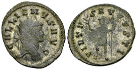 Gallienus silvered AE Antoninianus, Mars reverse 

Gallienus (253-268 AD). Silvered AE Antoninianus (21-23 mm, 3.25 g), Rome.
Obv. GALLIENVS AVG, R...