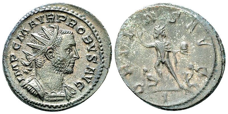 Probus silvered AE Antoninianus, Oriens reverse 

Probus (276-282 AD). Silvere...