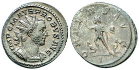 Probus silvered AE Antoninianus, Oriens reverse 

Probus (276-282 AD). Silvered AE Antoninianus (22-23 mm, 5.12 g), Lugdunum, 276 AD.
IMP C M AVR P...