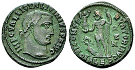 Licinius AE Nummus, Jupiter reverse 

Licinius (308-324 AD). AE Nummus (19 mm, 3.68 g), Alexandria, 315.
Obv. IMP C VAL LICIN LICINIVS P F AVG, Lau...