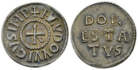 Louis the Pious AR Denier, Dorestad 

Carolingians. Louis 'le Pieux' (the Pious) (814-840 AD). AR Denier (19-20 mm, 1.79 g), Dorestad.
Obv. + HLVDO...