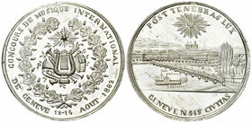 Genf, WM Medaille 1882, Concours de musique international 

Schweiz, Genf/Genève. WM Medaille 1882 (37 mm, 13.33 g), Concours de musique internation...