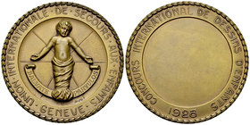 Genf, AE Medaille 1928, Dessins d'enfants 

Schweiz, Genf /Genève. AE Medaille 1928 (50 mm, 62.01 g), Concours international de dessins d'enfants de...