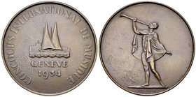 Genf, AE Medaille 1934, Concours de musique 

Schweiz, Genf /Genève. AE Medaille 1934 (50 mm, 42.72 g), Concours international de musique. Von Luc J...