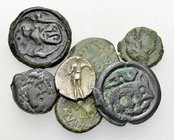 Lot of 7 Celtic coins 

Lot of 7 (seven) Celtic coins: 1 AR, 6 AE.

Mostly very fine. (7)

Lot sold as is, no returns.