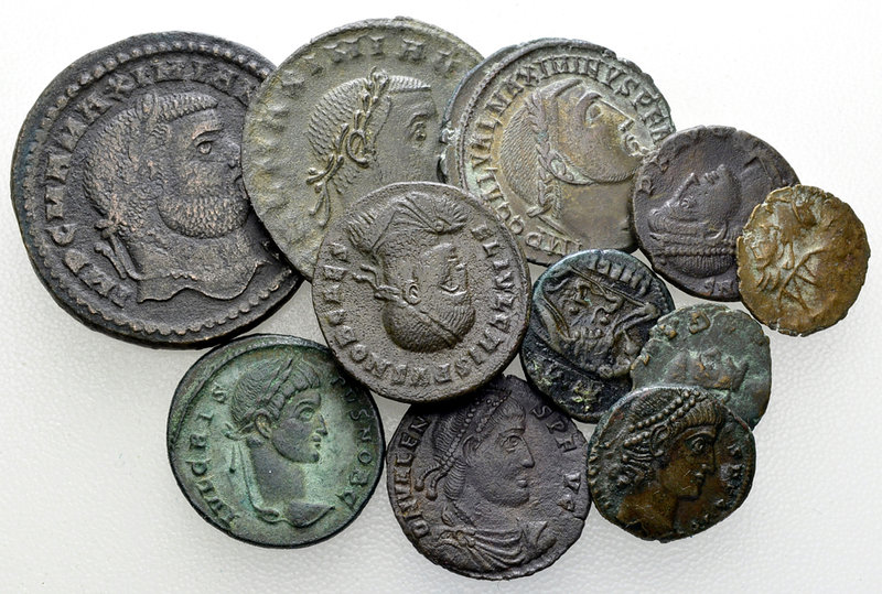 Lot of 11 Roman imperial AE coins 

Lot of 11 (eleven) Roman imperial AE coins...