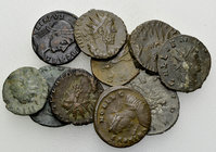Lot of 10 Roman imperial AE coins 

Lot of 10 (ten) Roman imperial AE coins.

Mostly very fine. (10)

Lot sold as is, no returns.