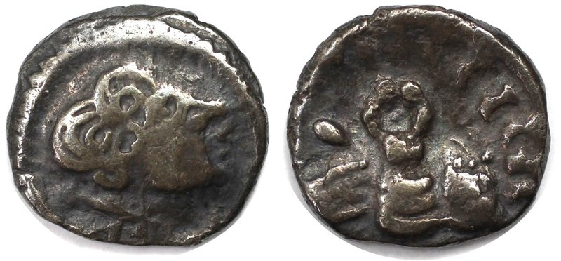 Keltische Münzen. GERMANIA. Quinar ca. 100-50 v. Chr, Nauheimer Typus. Silber. 1...
