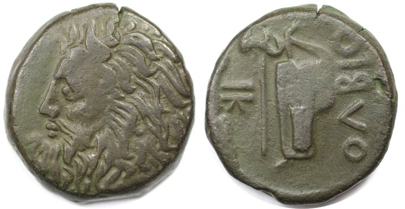 Griechische Münzen, BOSPORUS. Tetrahalk 310-300 v. Chr, Kopf des Flussgottes Bor...