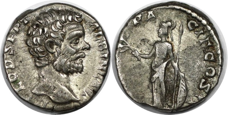 Römische Münzen, MÜNZEN DER RÖMISCHEN KAISERZEIT. Clodius Albinus, 193-197 n. Ch...