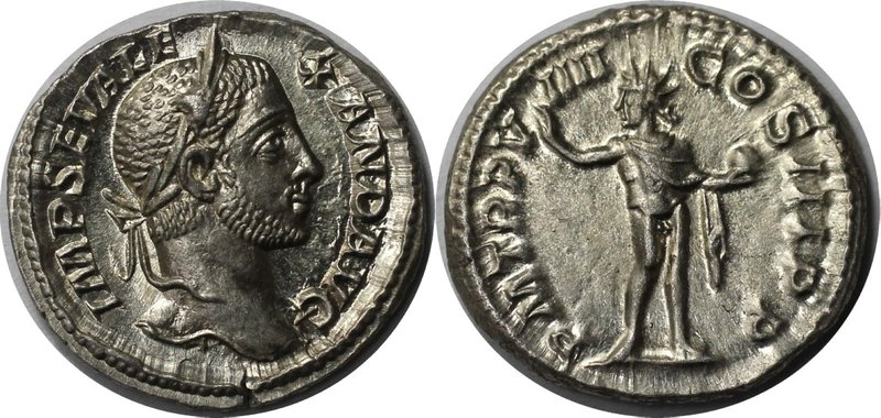 Römische Münzen, MÜNZEN DER RÖMISCHEN KAISERZEIT. Severus Alexander, 222 - 235 n...