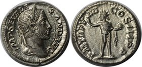 Römische Münzen, MÜNZEN DER RÖMISCHEN KAISERZEIT. Severus Alexander, 222 - 235 n. Chr., AR Denar (3.53 g. 19 mm) Stempelglanz