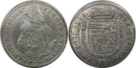 RDR – Habsburg – Österreich, RÖMISCH-DEUTSCHES REICH. Ferdinand II. (1564-1595). Taler ND (1564-1595), Silber. Sehr schön+