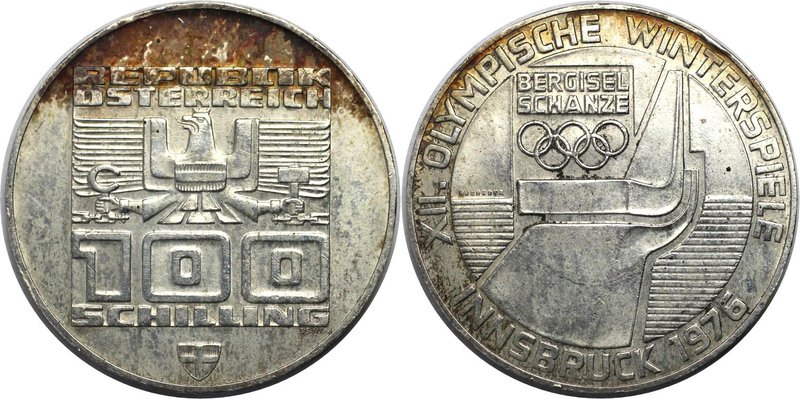 RDR – Habsburg – Österreich, REPUBLIK ÖSTERREICH. XII. Olympische Winterspiele i...